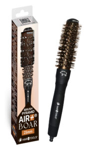 iBrush Pyramid Air + BOAR 25 mm - HairiTools