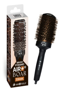 iBrush Pyramid Air + BOAR 53 mm - HairiTools