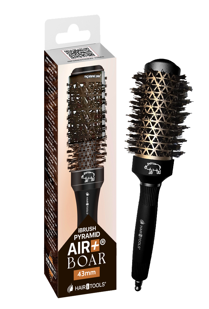 iBrush Pyramid Air + BOAR 43 mm - Innovahair